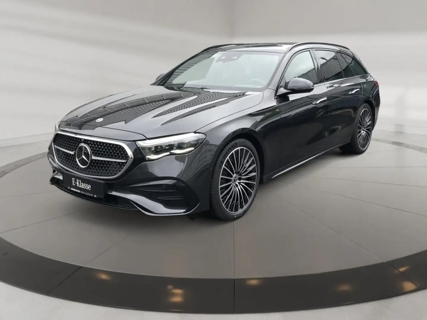 Mercedes-Benz E 450 d 4MATIC T-Modell AMG+MBUX+Burm+Night+AHK Grau - 2