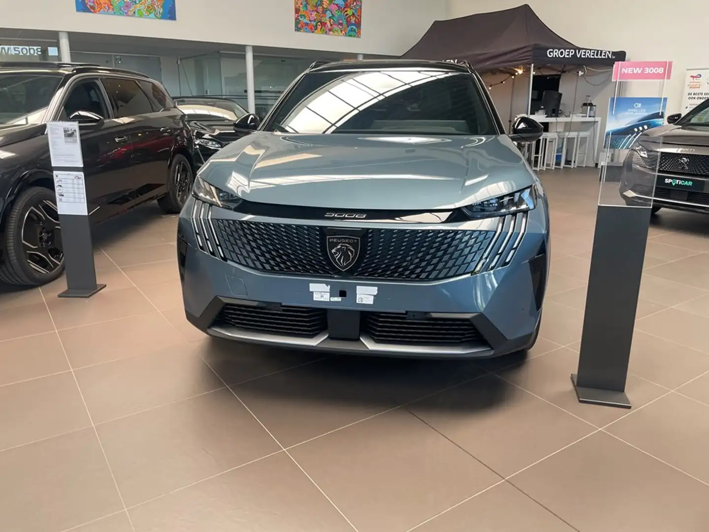 Peugeot 5008 GT Plugin Hybrid 7PL STOCK *BESCHIKBAAR* Bleu - 2
