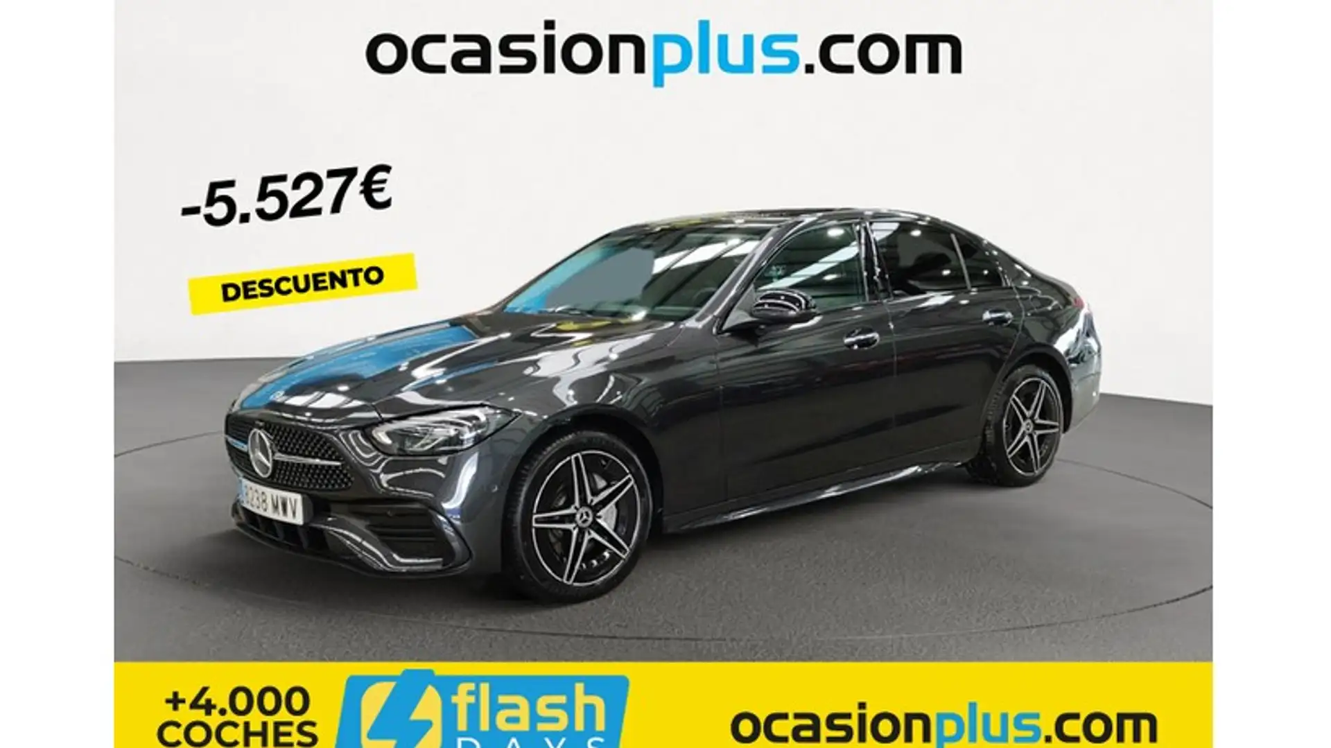 Mercedes-Benz C 300 de 9G-Tronic Gris - 1