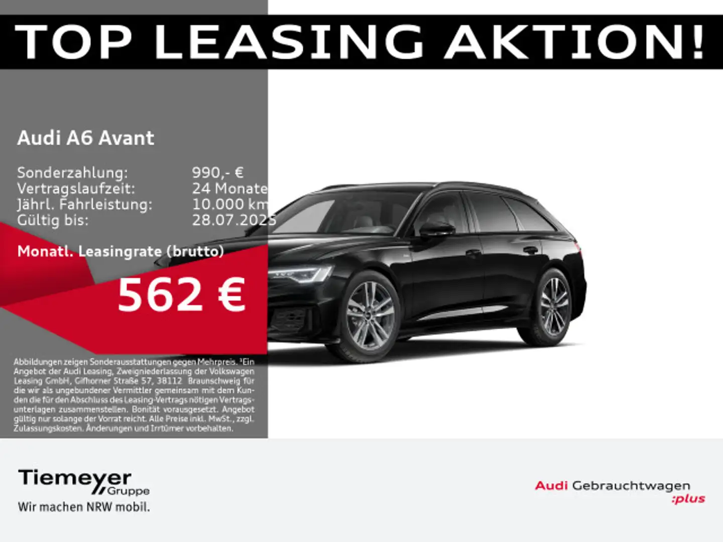 Audi A6 50 TDI Q S LINE MATRIX AHK PANO KAMERA Schwarz - 1