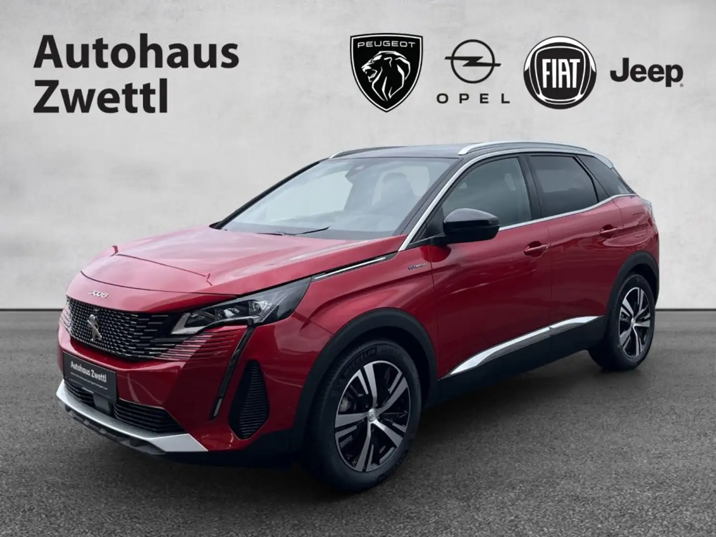 Peugeot 3008 GT PHEV 300 e-EAT8 ALLRAD Rot - 1