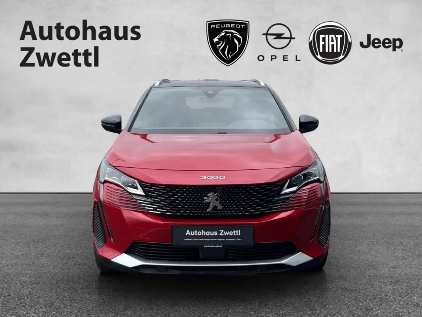 Peugeot 3008 GT PHEV 300 e-EAT8 ALLRAD Rot - 2