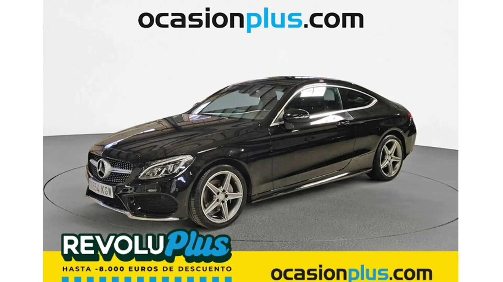 Mercedes-Benz C 220 Coupé 220d Noir - 1