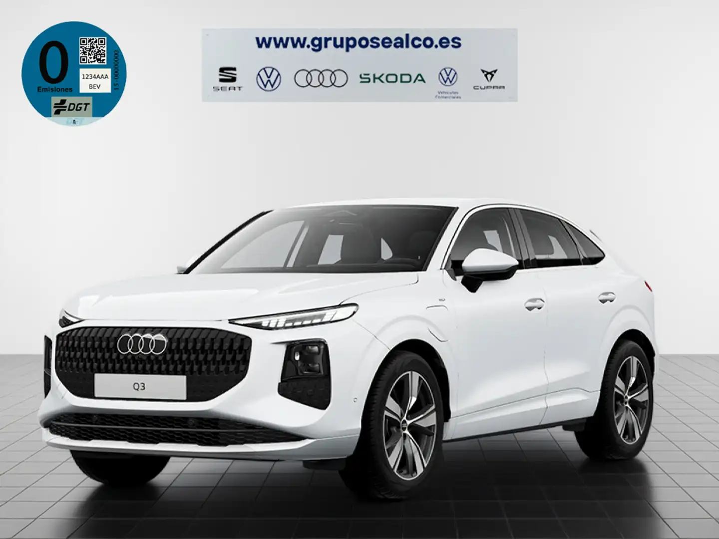 Audi Q3 Sportback e-hybrid Progressive S tronic 200kW Blanco - 1