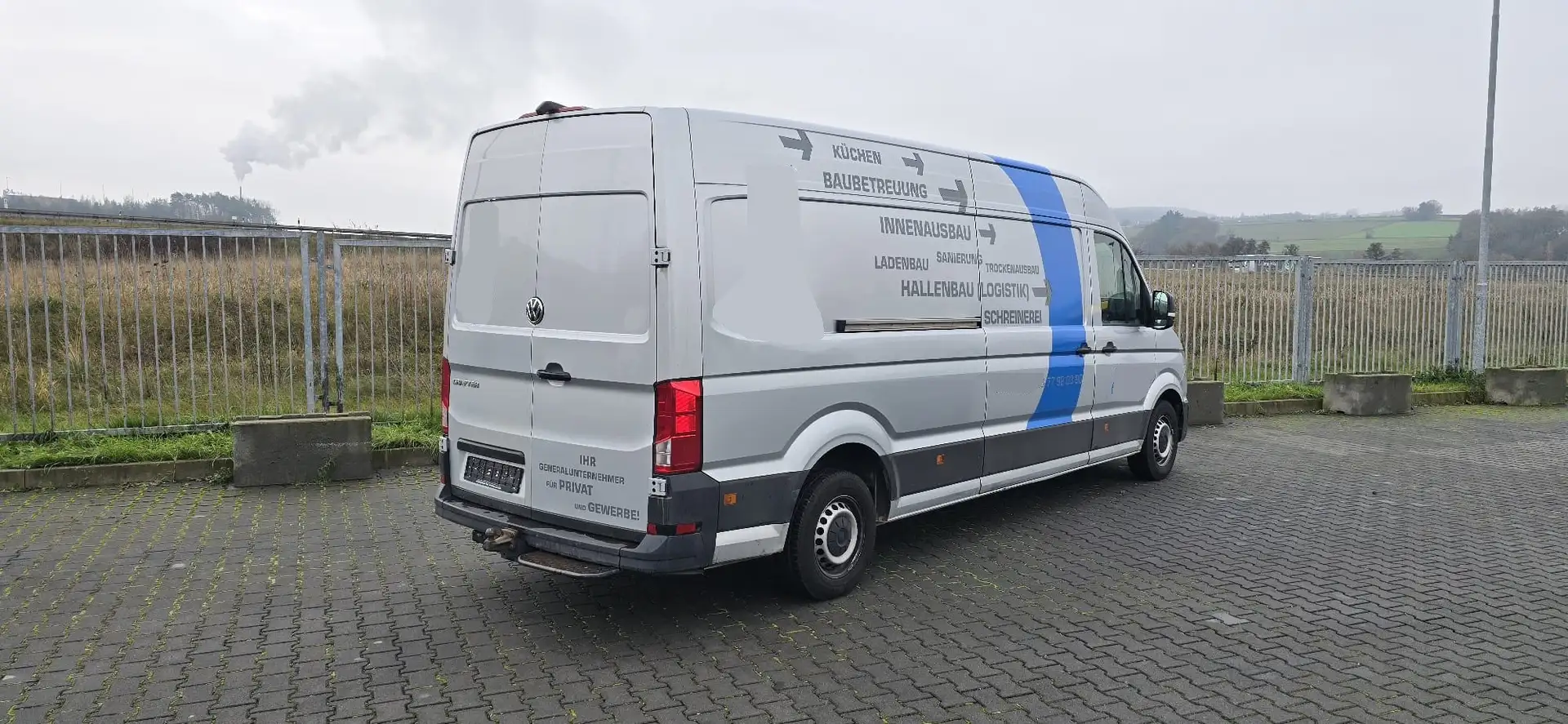 Volkswagen Crafter Kasten 35 lang Hochdach Navi Kamera LED Argent - 2