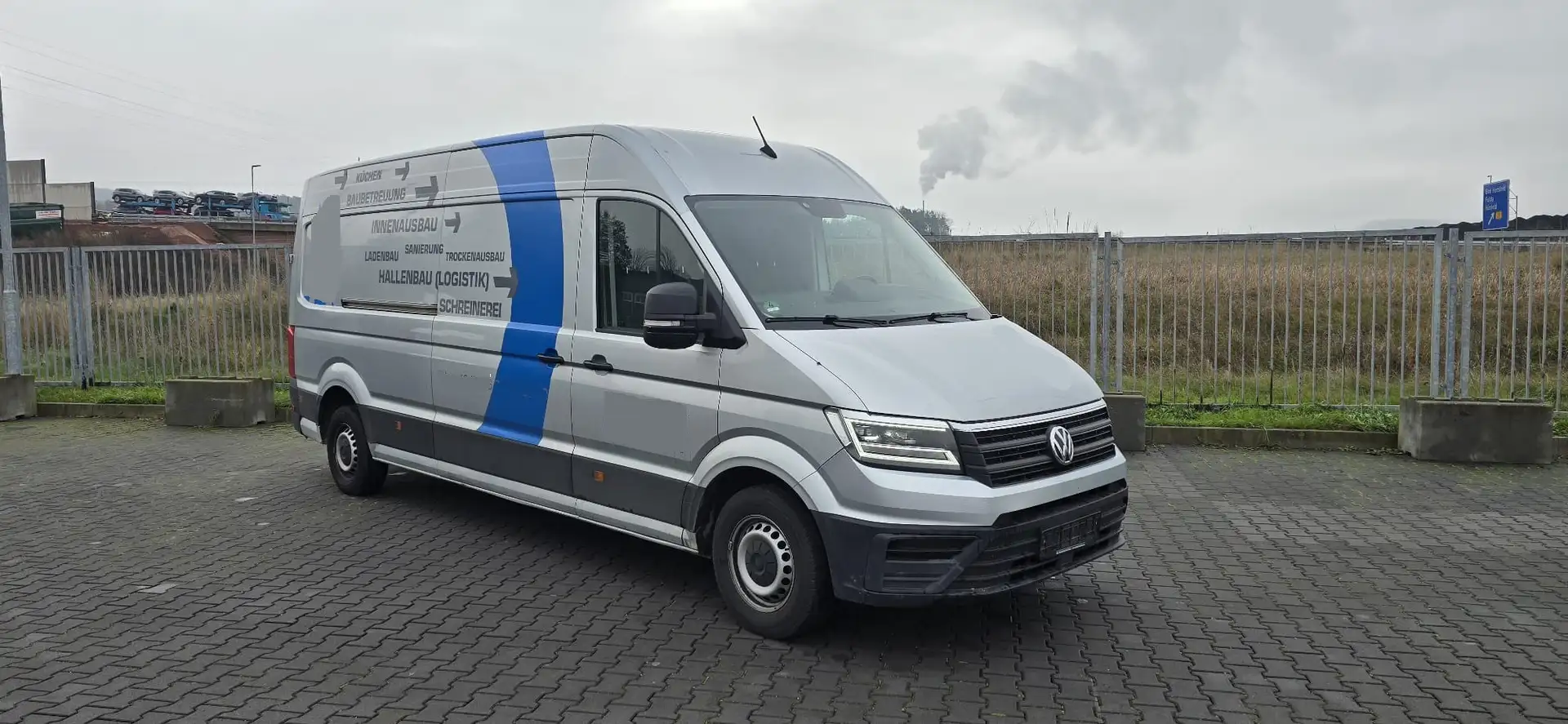 Volkswagen Crafter Kasten 35 lang Hochdach Navi Kamera LED Argent - 1