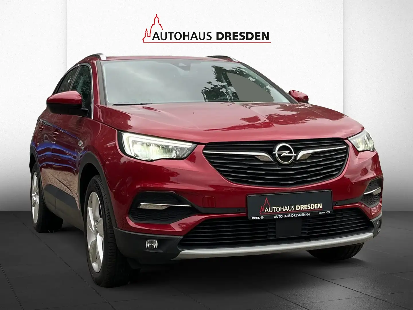 Opel Grandland 1.6 Turbo Elegance 4 LED+Navi+SHZ+Kam. Rouge - 2