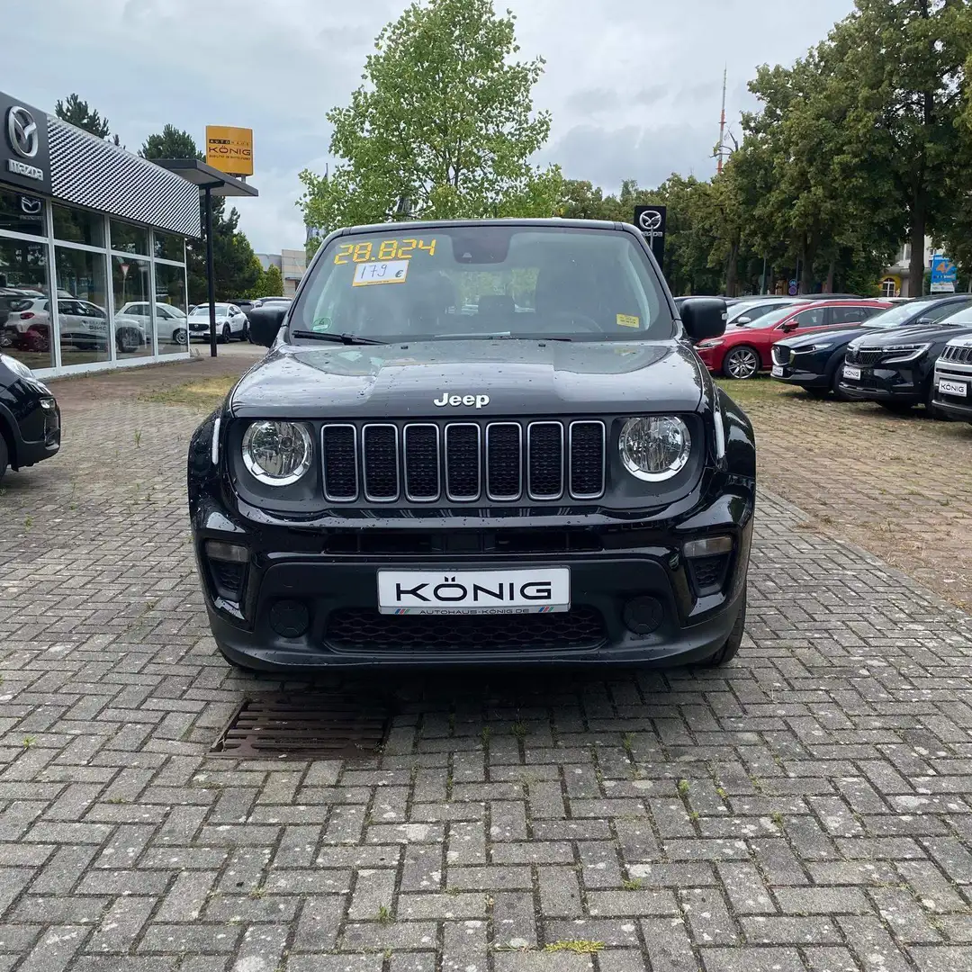 Jeep Renegade 1.5 MultiAir Mild Hybrid Longitude Schwarz - 2