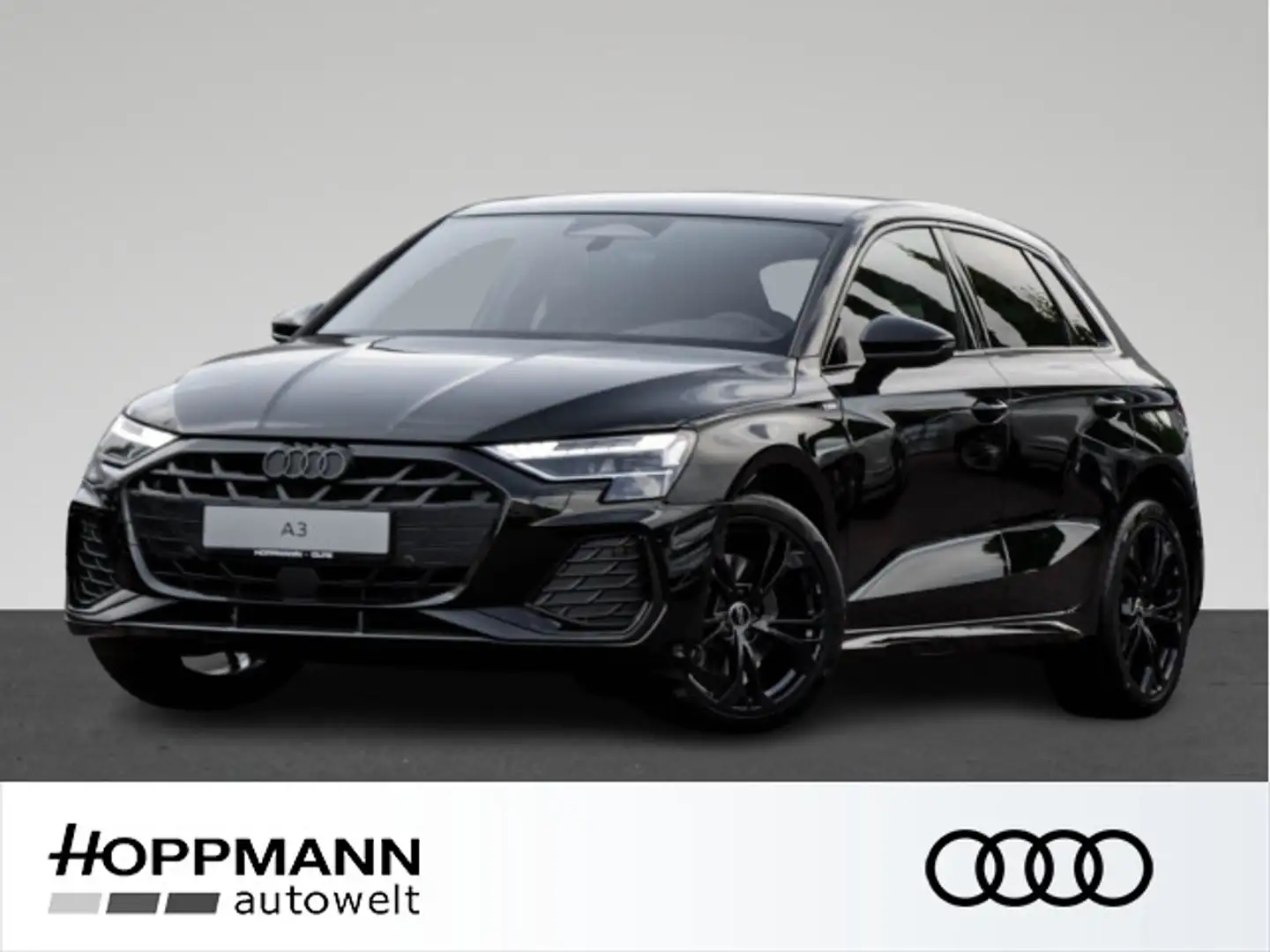Audi A3 S line TFSI quattro 150 kW S tronic Schwarz - 1