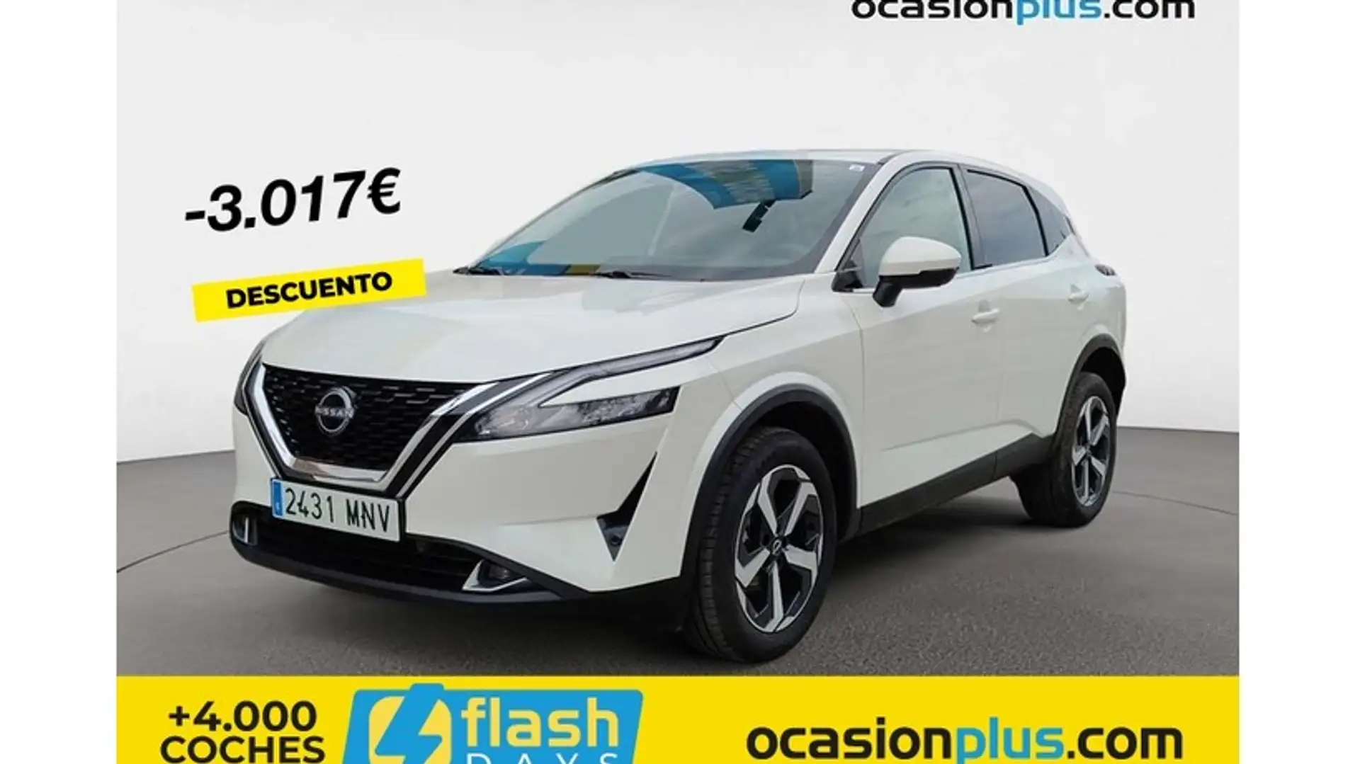 Nissan Qashqai 1.3 DIG-T mHEV 12V N-Connecta 4x2 103kW Blanc - 1