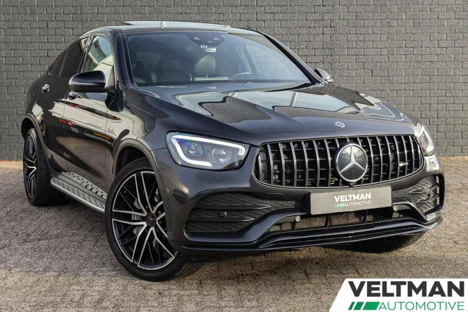 Mercedes-Benz GLC 43 AMG Coupé 4MATIC SCHUIFDAK BURMESTER SPORTUITLAAT LUCH Grijs - 2
