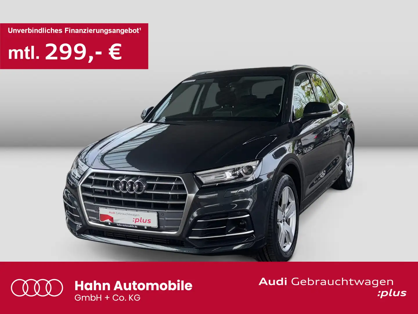 Audi Q5 Design 50TFSIe qua S-Trc Virtual AHK ACC Grau - 1