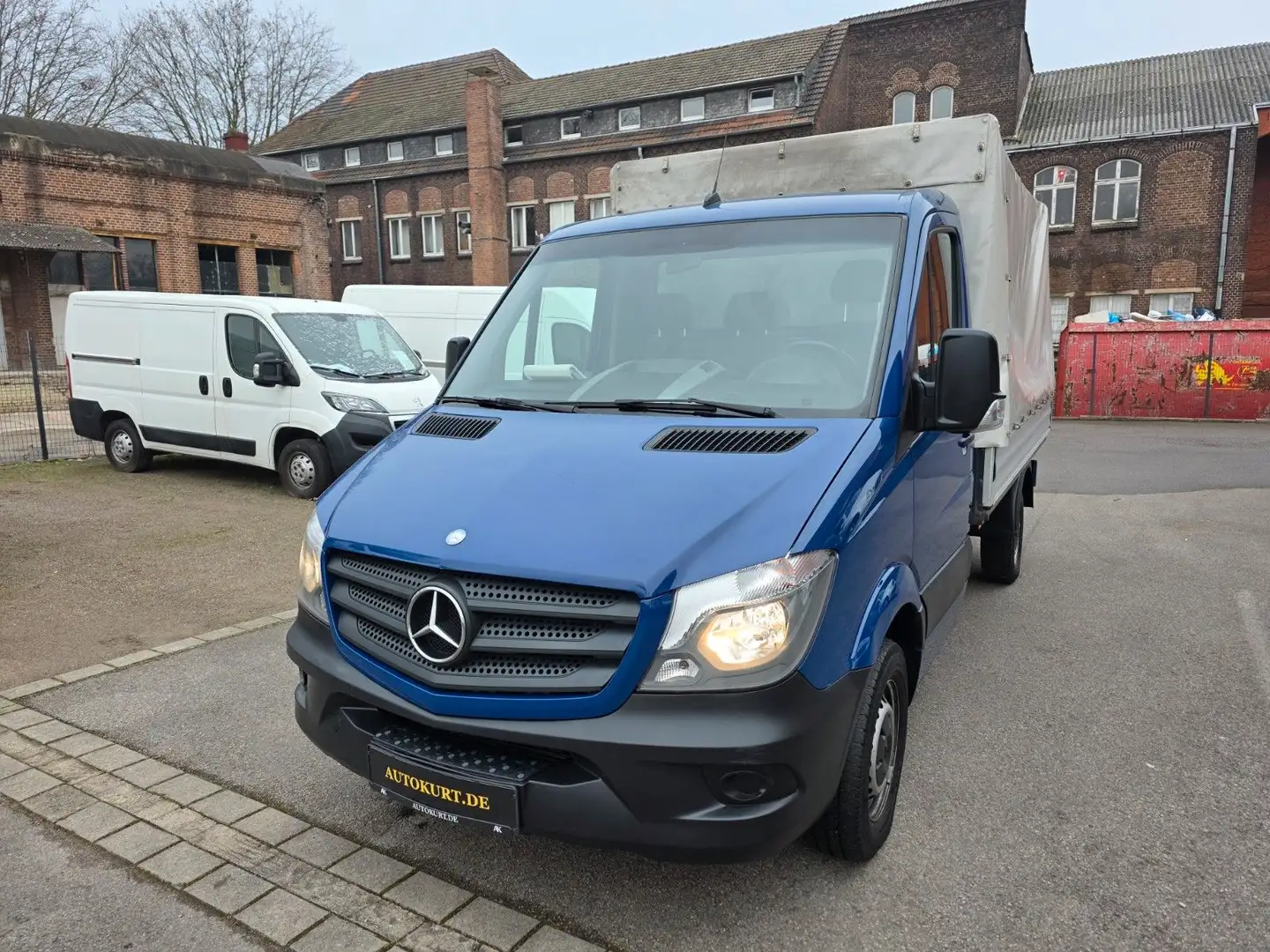 Mercedes-Benz Sprinter II Pritsche CDI Tüv Neu Modrá - 2