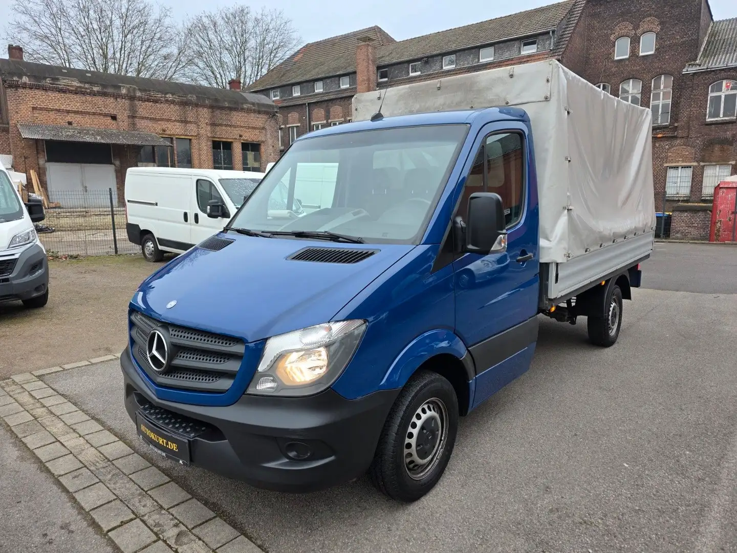Mercedes-Benz Sprinter II Pritsche CDI Tüv Neu Modrá - 1