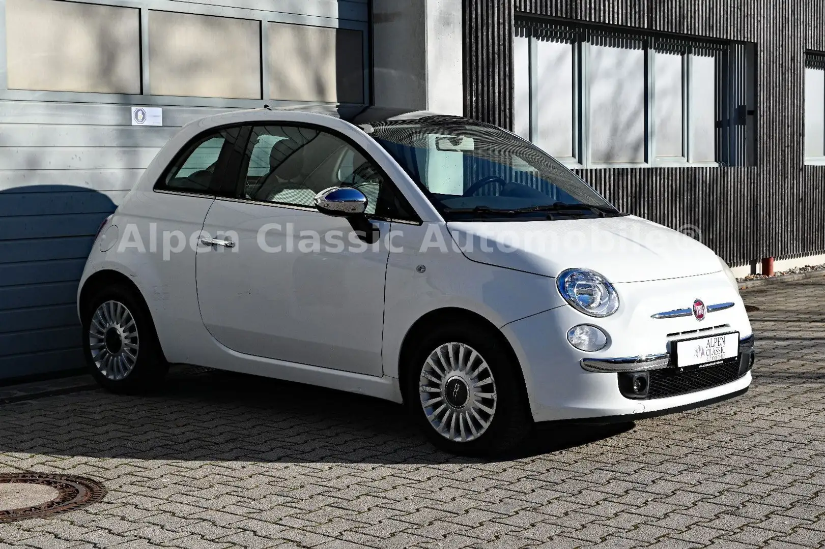 Fiat 500 Klima, Panorama, Allwetter Blanco - 1
