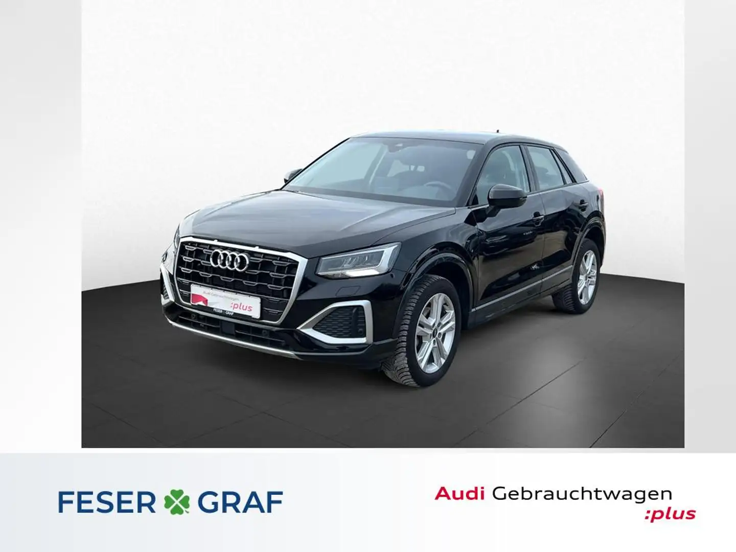 Audi Q2 Advanced 35 TFSI S tronic-Kamera-Navi-LED Schwarz - 1