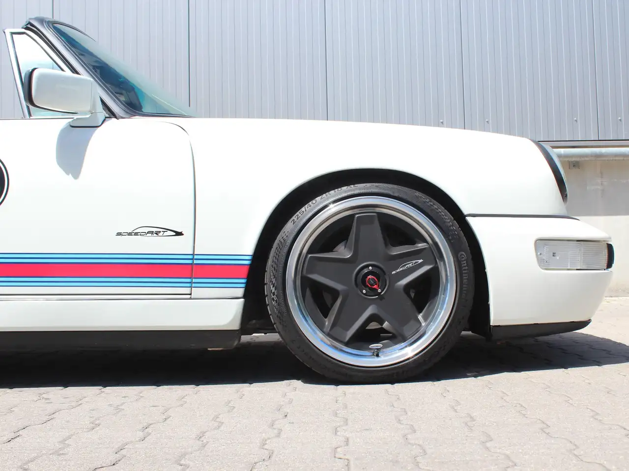 Porsche 964 911/964 C4: 18"speedART-Hackmesser-Felgen, Martini-Design, Ducktail-Heckspoiler, Technik komplett neu mit Rechnungen!, foto 6