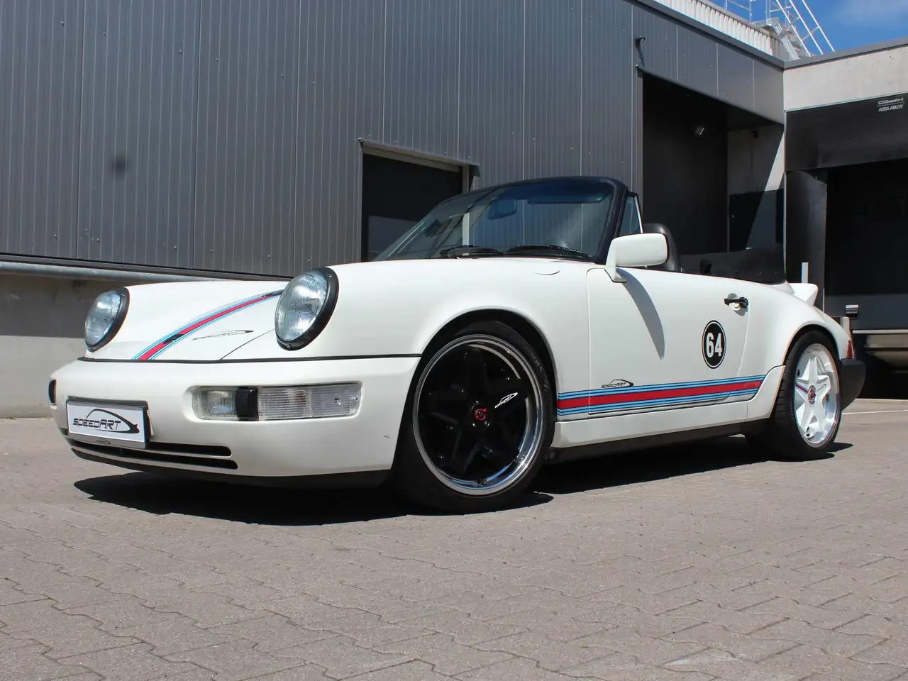 Porsche 964 911/964 C4: 18"speedART-Hackmesser-Felgen, Martini-Design, Ducktail-Heckspoiler, Technik komplett neu mit Rechnungen!, foto 9