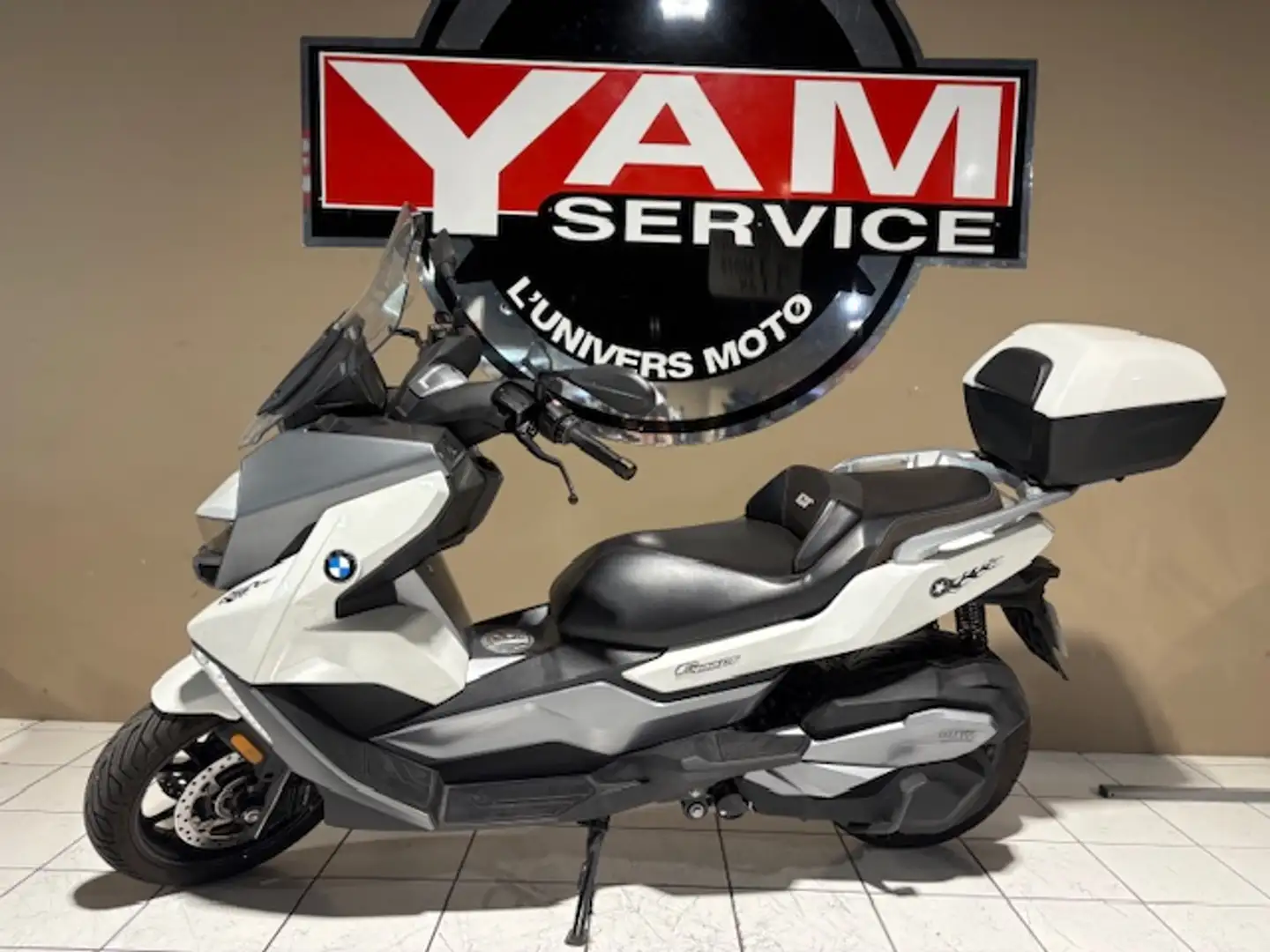 BMW C 400 GT Blanc - 2