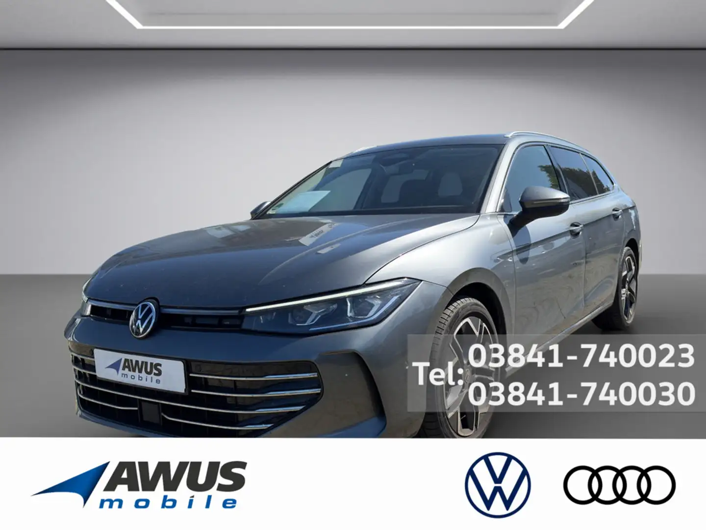 Volkswagen Passat Variant 2.0TDI DSG Elegance AHK Gris - 1