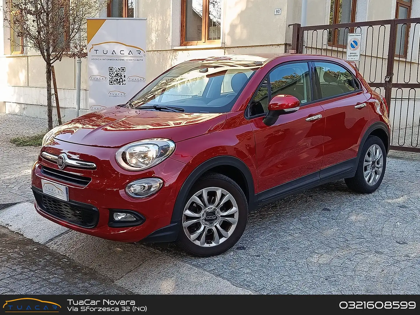 Fiat 500X Pop Star 1.3 Multijet Rosso - 1