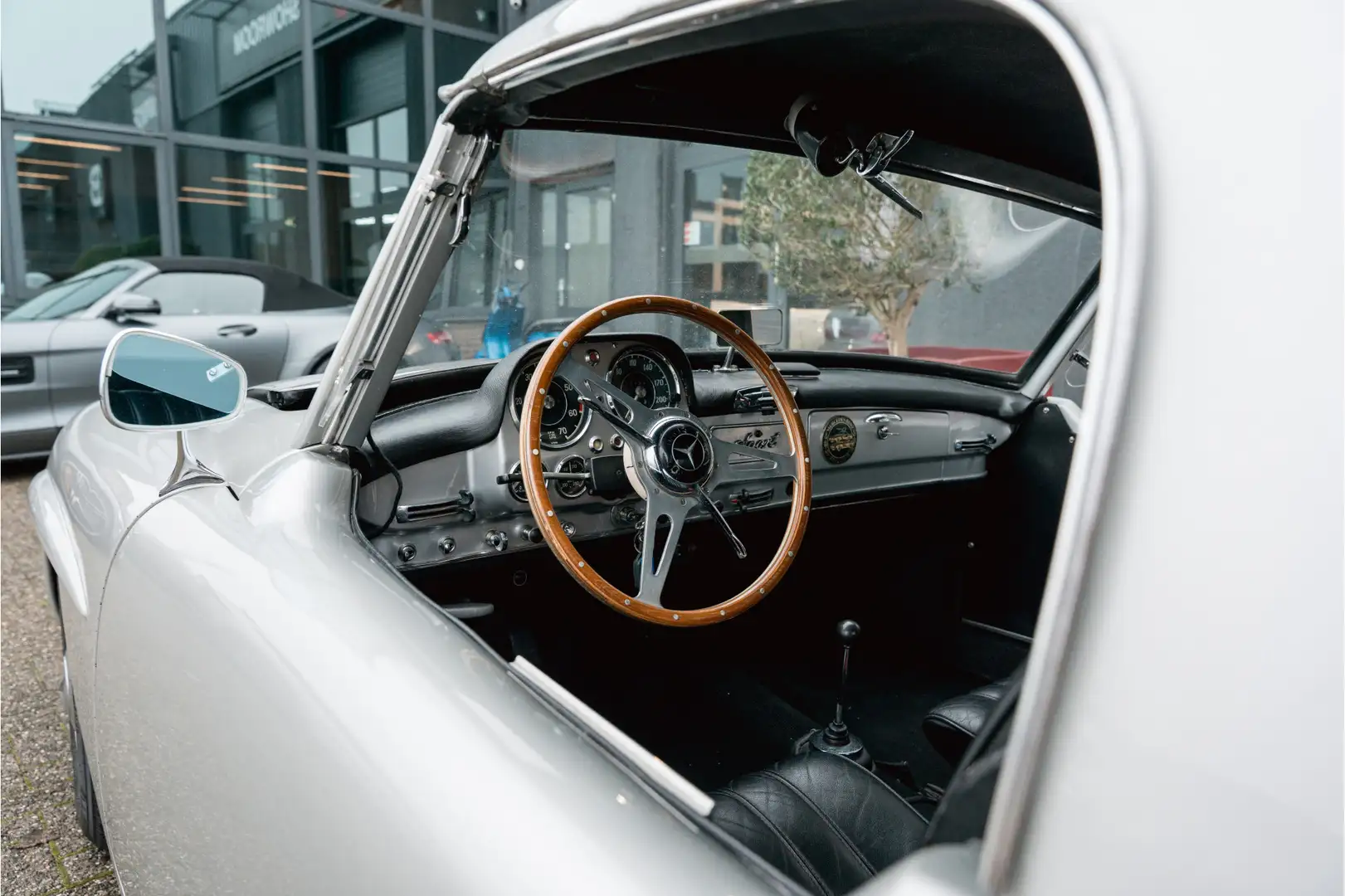 Mercedes-Benz 190 SL Rennsport Grigio - 2
