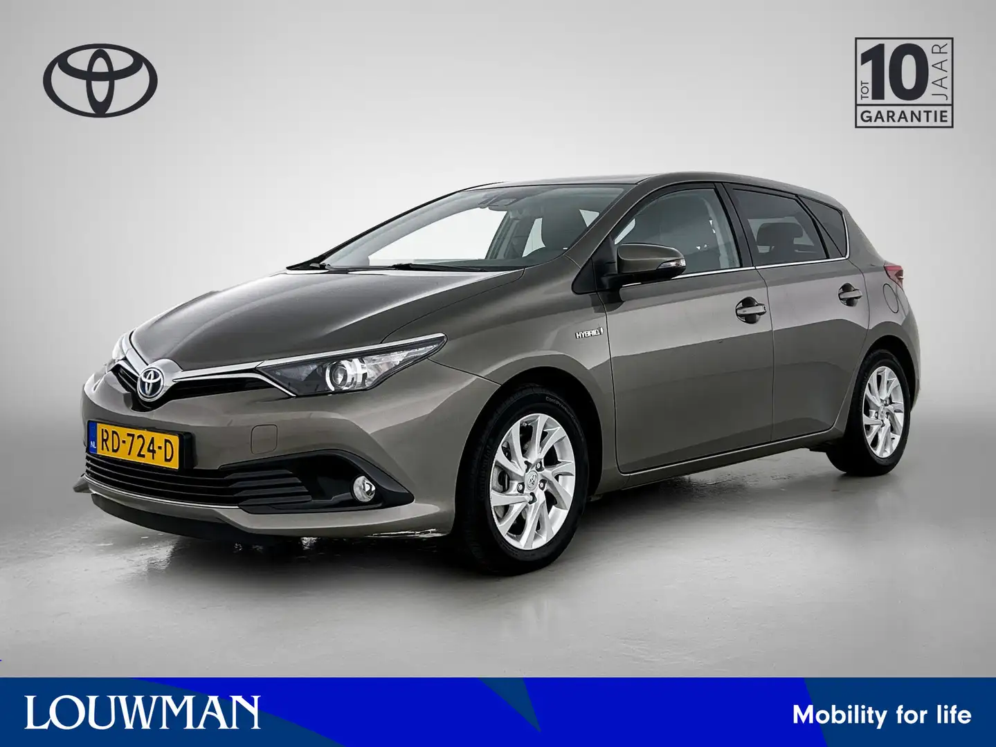 Toyota Auris 1.8 Hybrid Dynamic Go | NL auto | dealeronderhoude Gris - 1