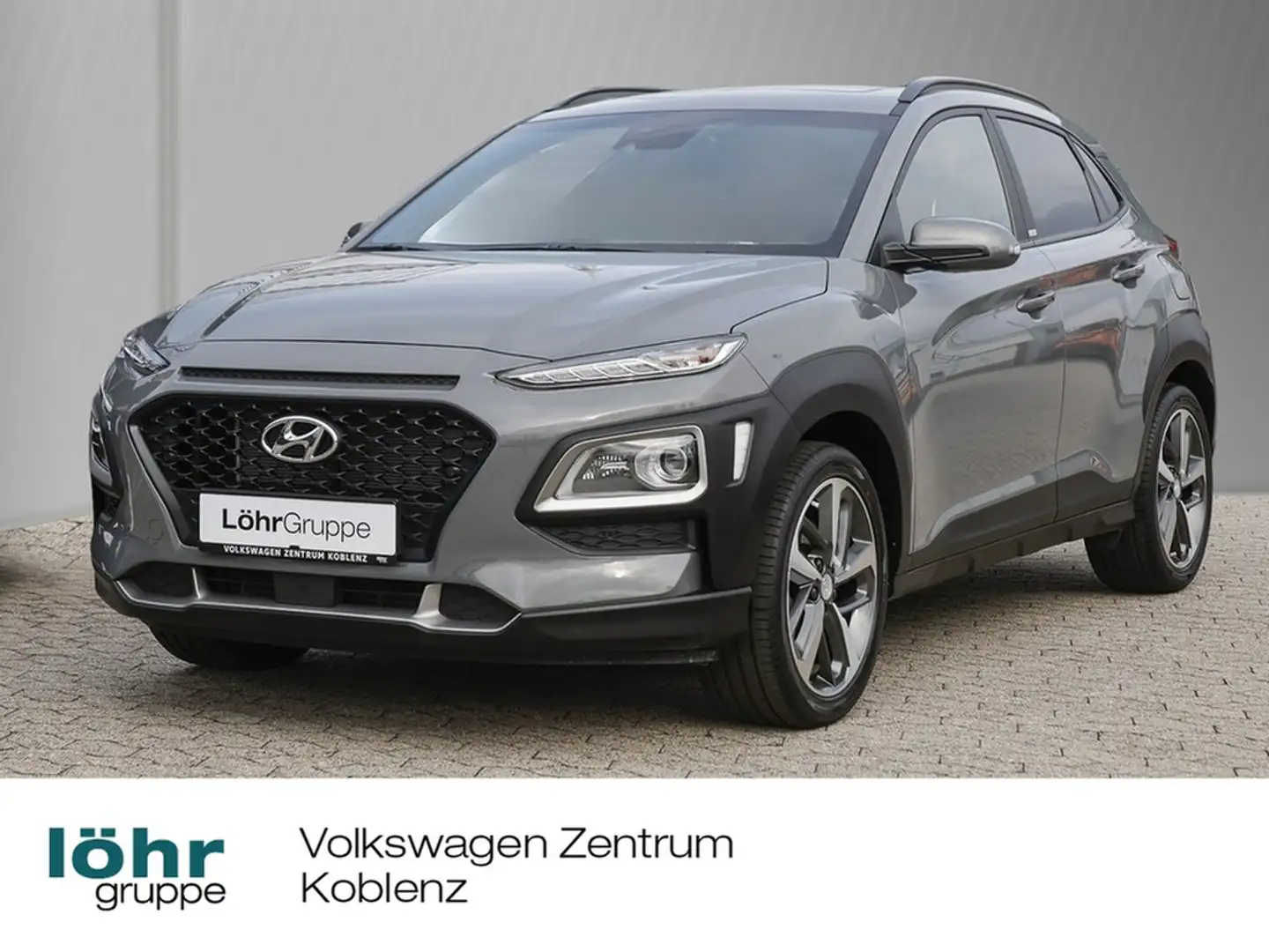 Hyundai KONA 1.0 T-GDI Advantage+ 2WD Navi/RFK/SHZ Grau - 1