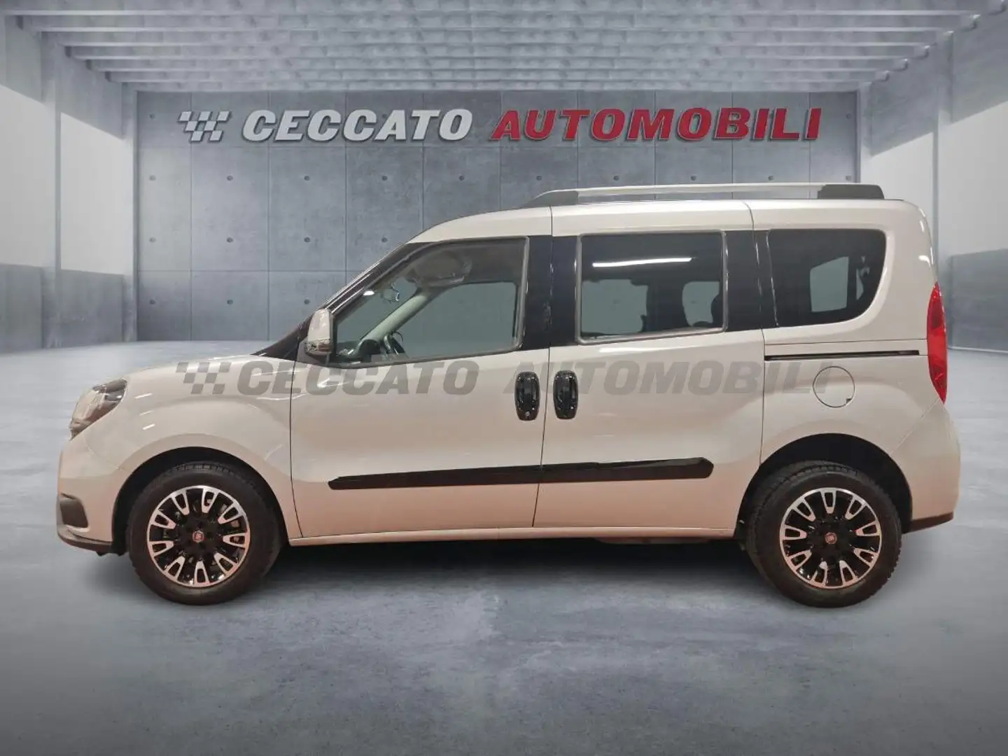 Fiat Doblo Doblo 1.6 mjt 16v Lounge 120cv my18 Grigio - 2
