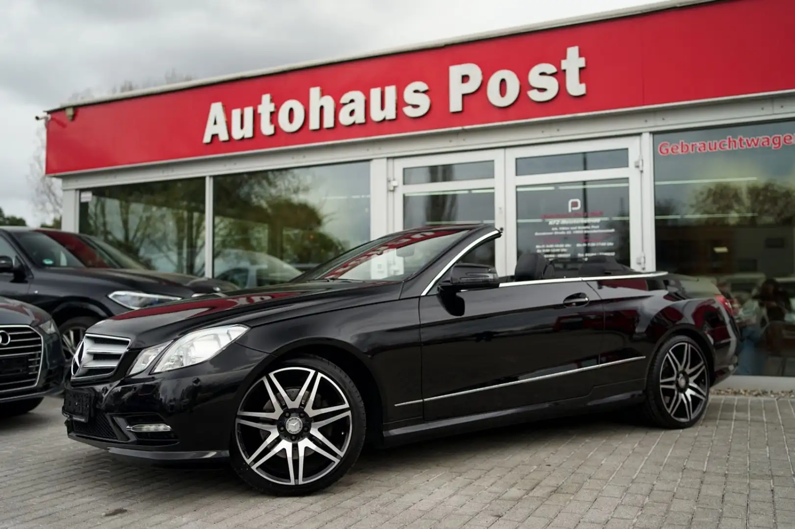 Mercedes-Benz E 350 CGI Cabrio Harman/Kardon Sitzbelüftung Schwarz - 1