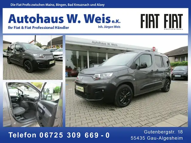 Fiat E-Doblo Launch Edition 100 kW