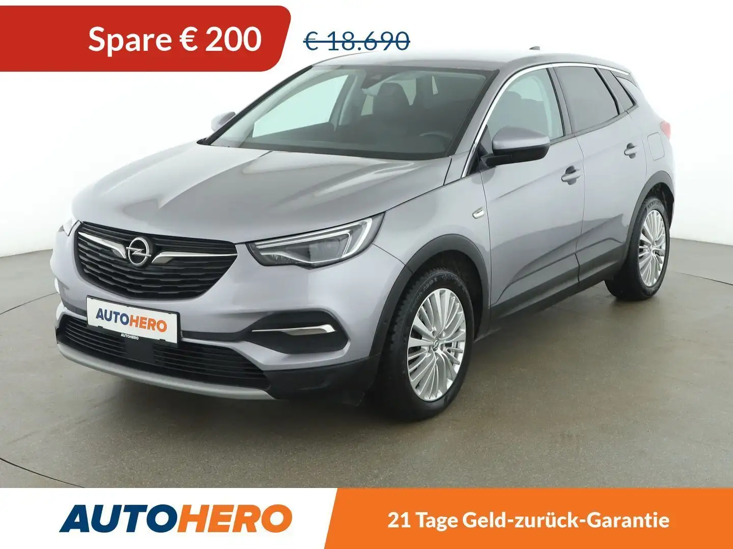 Opel Grandland X 1.6 Plug-in Hybrid INNOVATION Aut. *LED*SPUR*TOT* Grau - 1