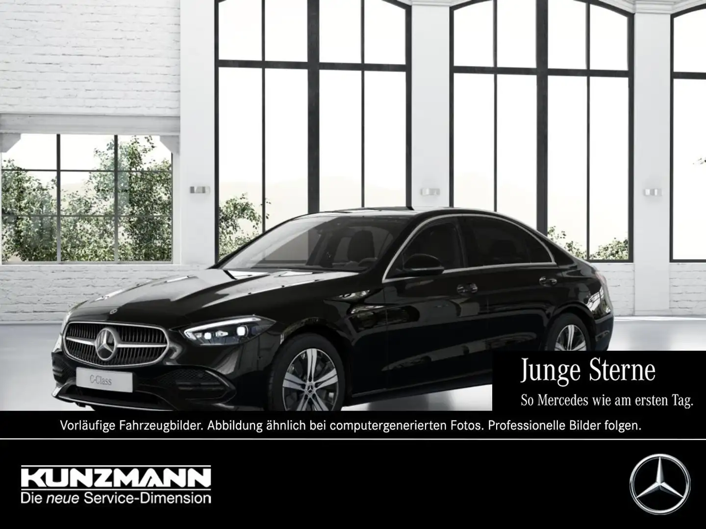 Mercedes-Benz C 300 de 4M Avantgarde Panorama Memory Park-Paket Schwarz - 1
