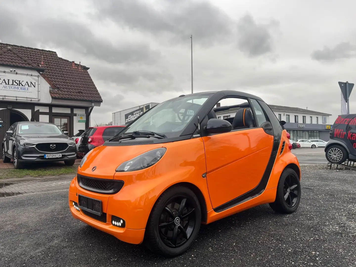 smart forTwo Cabrio Night Orange*Servo*Leder*SZ Noir - 1