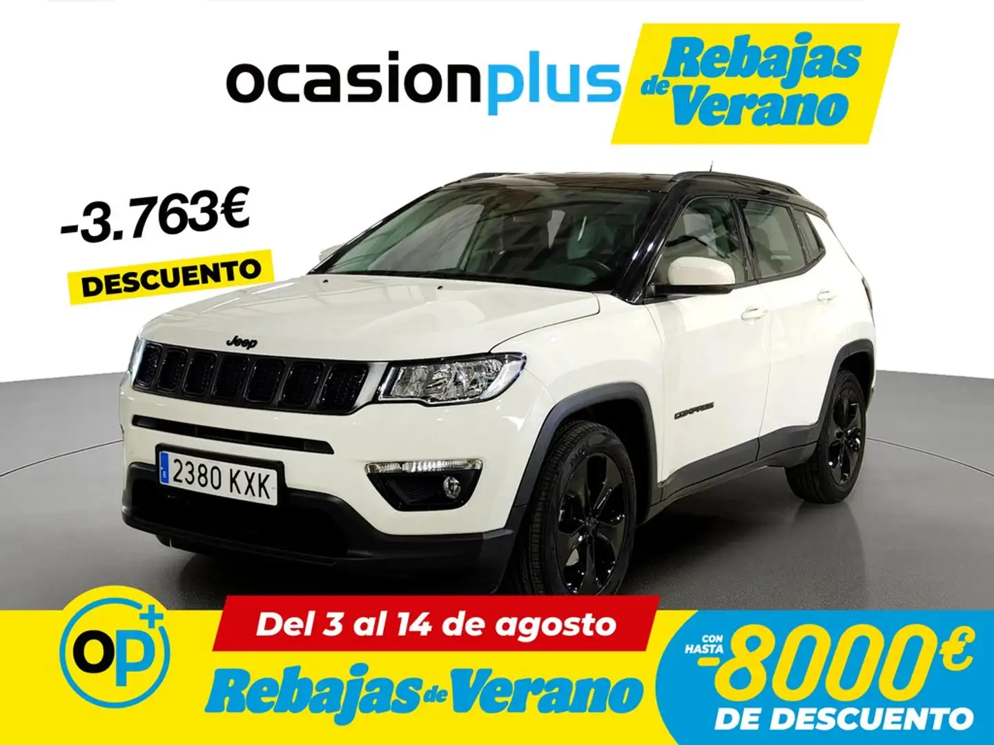 Jeep Compass 1.4 Multiair Sport 4x2 103kW Blanco - 1