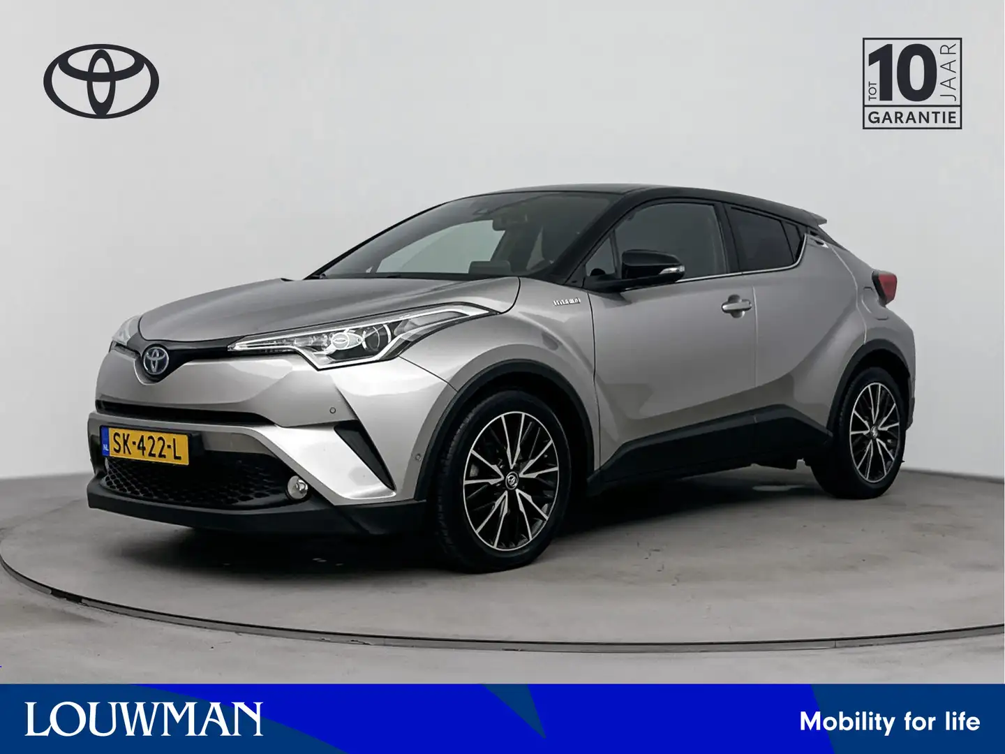 Toyota C-HR 1.8 Hybrid Style | NL-Auto | Navigatie | Parkeerca Gris - 1