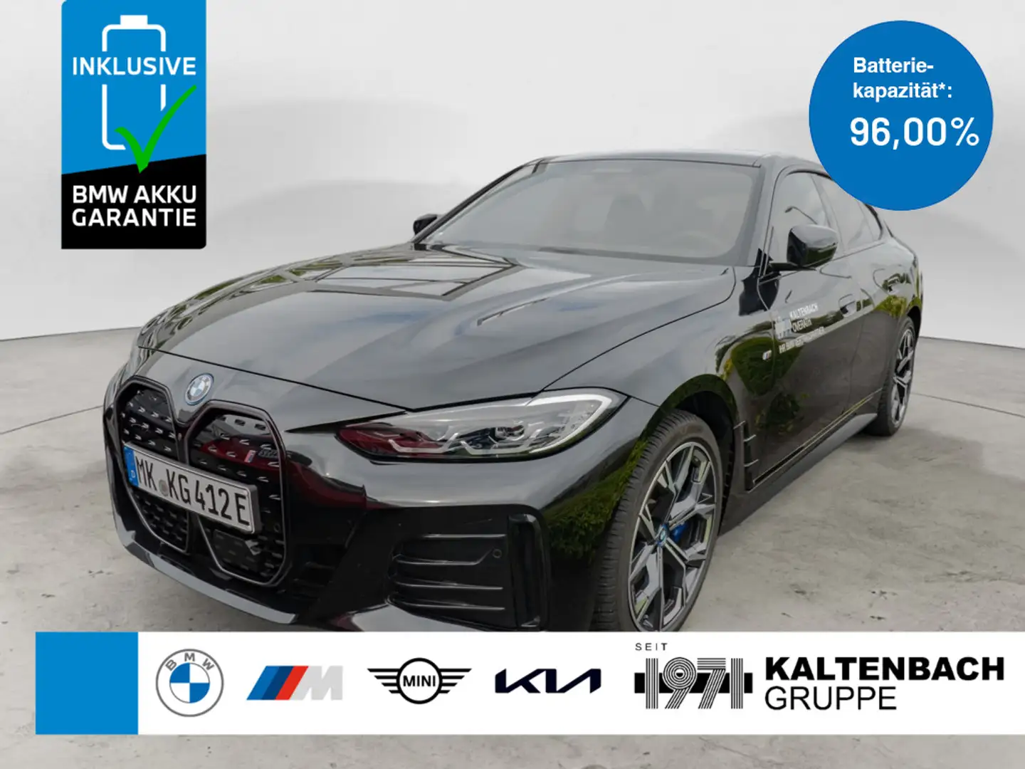 BMW i4 Gran Coupe 35 eDrive M-Sport 360° LED ACC Noir - 1