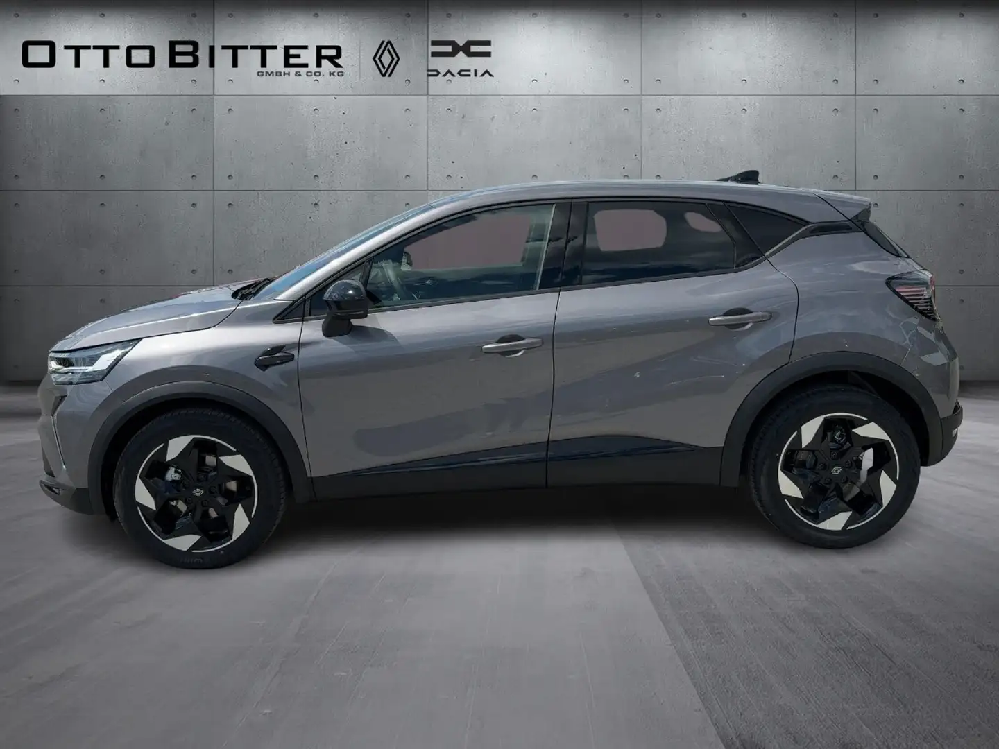 Renault Captur Techno Mild Hybrid 160 EDC WINTER-PAKET Grau - 2