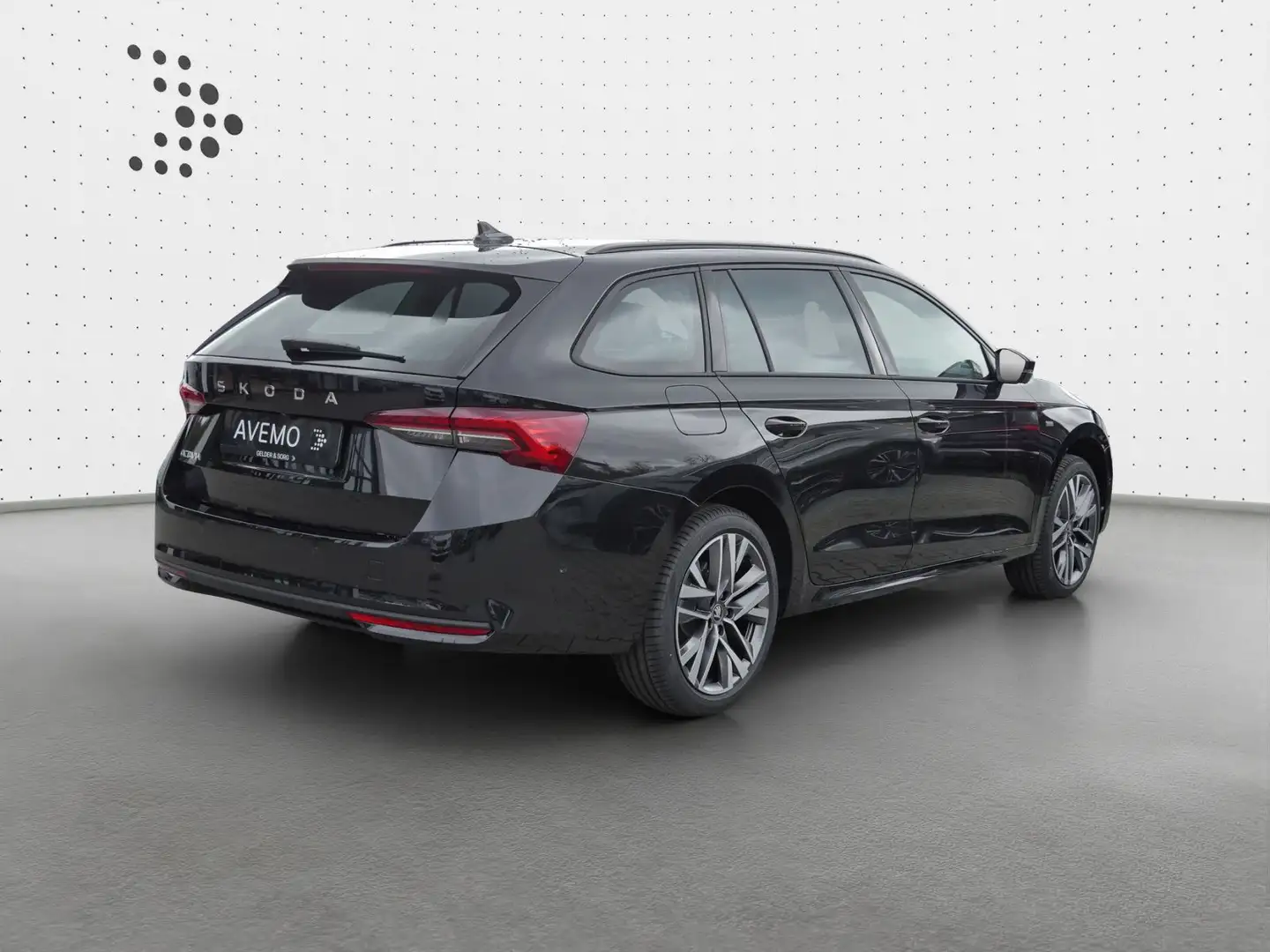Skoda Octavia Combi Tour 2,0 TDI DSG|AHK|NAVI|LMF|VZE Noir - 2