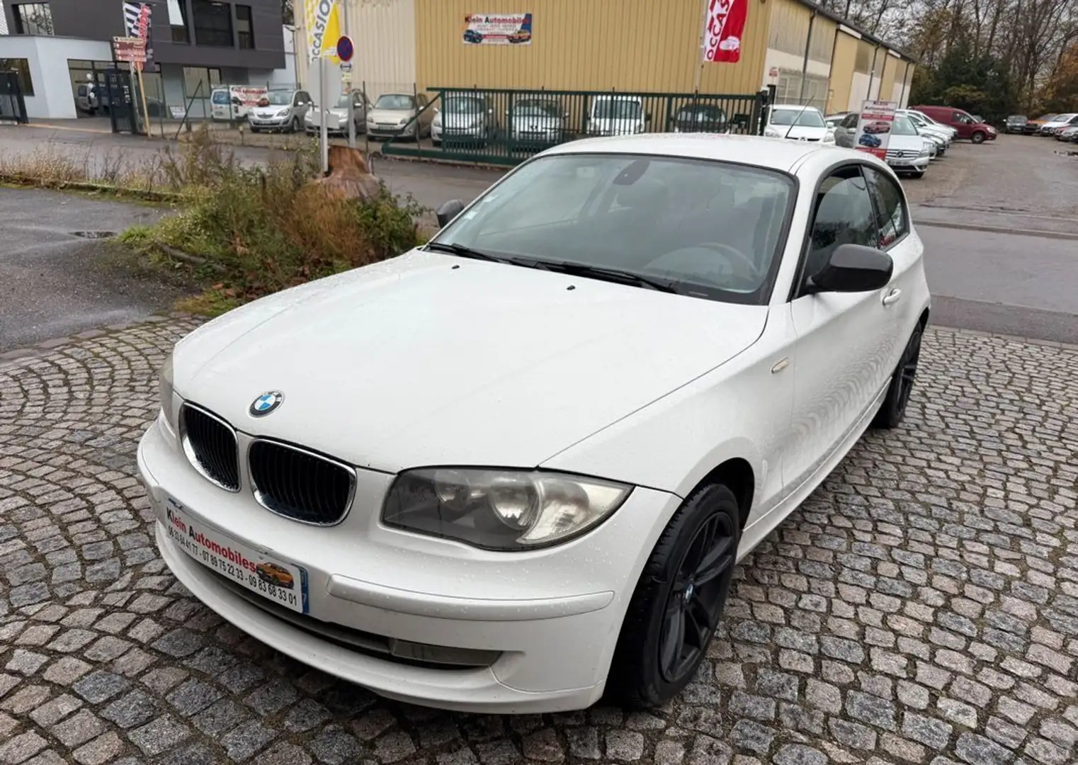BMW 116 116d 2.0 d 16V DPF 115 cv-2012 Weiß - 1
