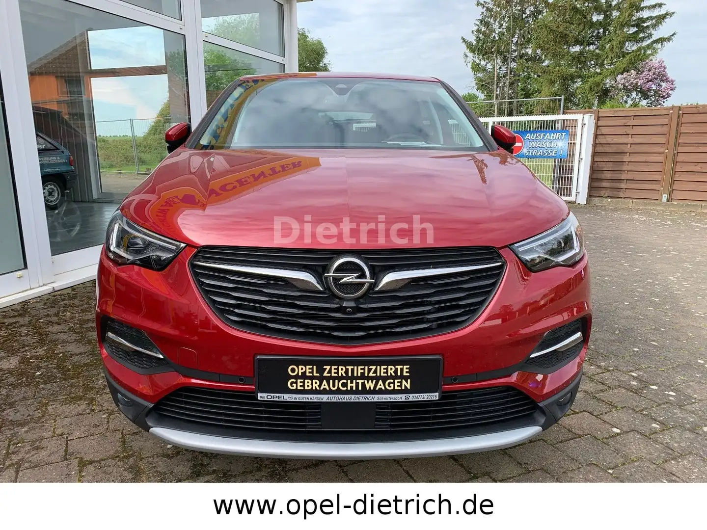 Opel Grandland X Innov.SHZ,Navi,Kamera,PDC,Anhängerk. Rot - 2