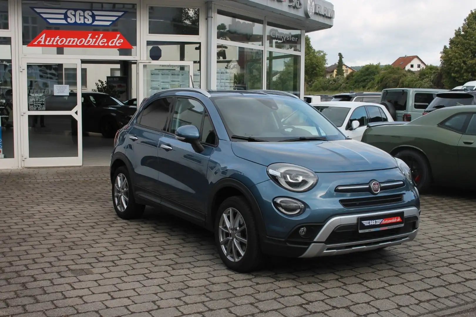 Fiat 500X City Cross Blau - 2