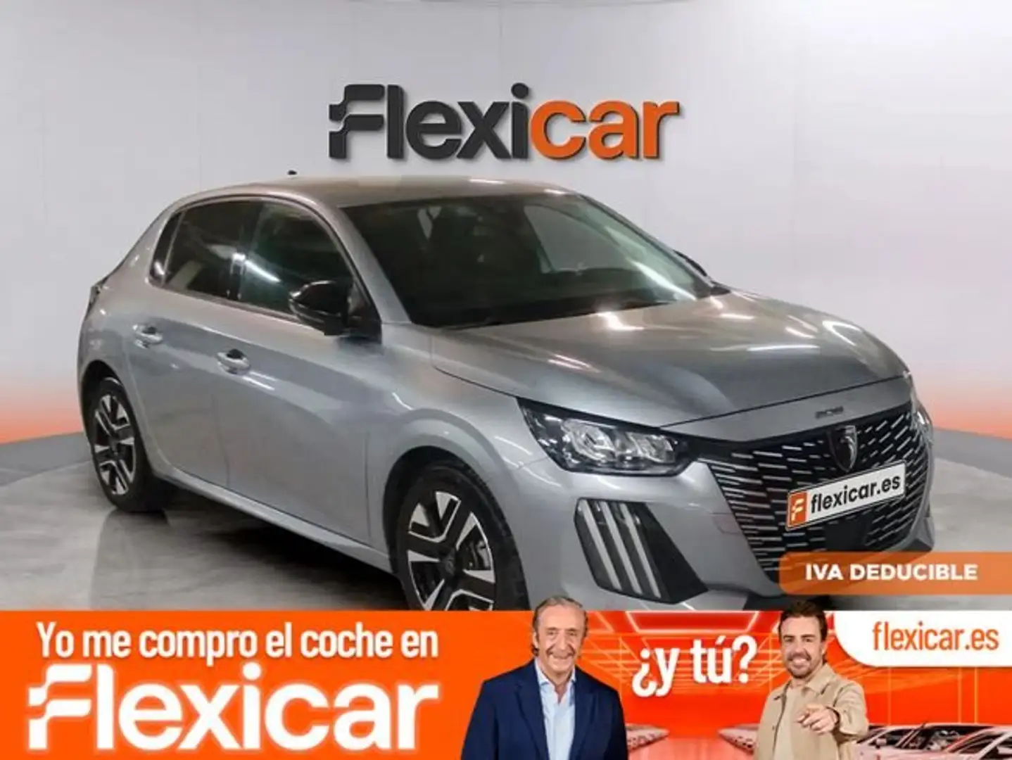 Peugeot 208 Allure Gasolina 100 S&S 6 Vel. MAN Gris - 1