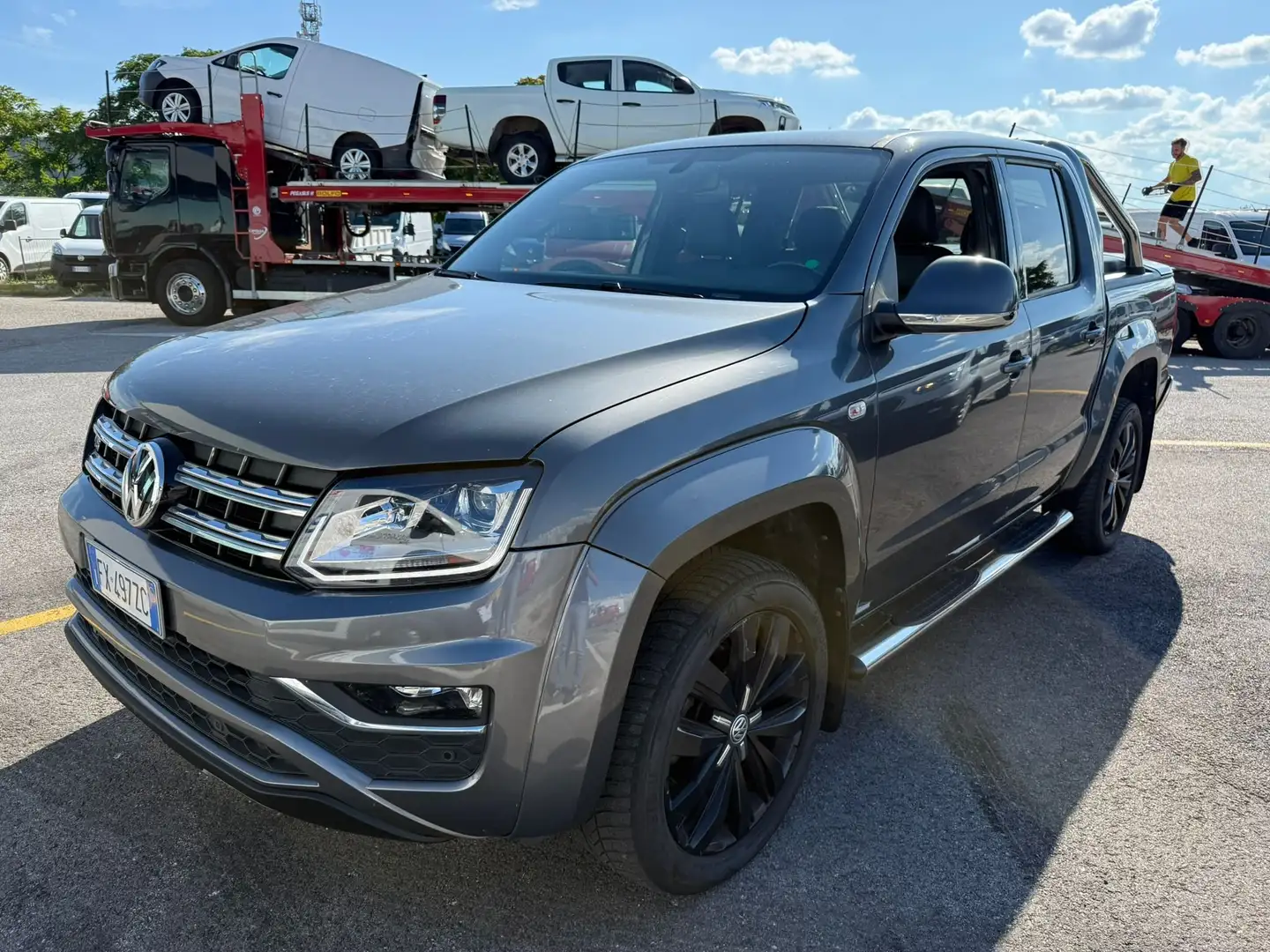 Volkswagen Amarok 3.0 V6 tdi Aventura 4motion 258cv - FX497ZC Grigio - 2