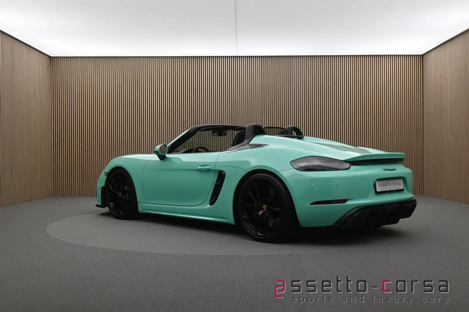 Porsche Boxster Spyder*Approved*918*PTS*XPEL*Pepita Verde - 2