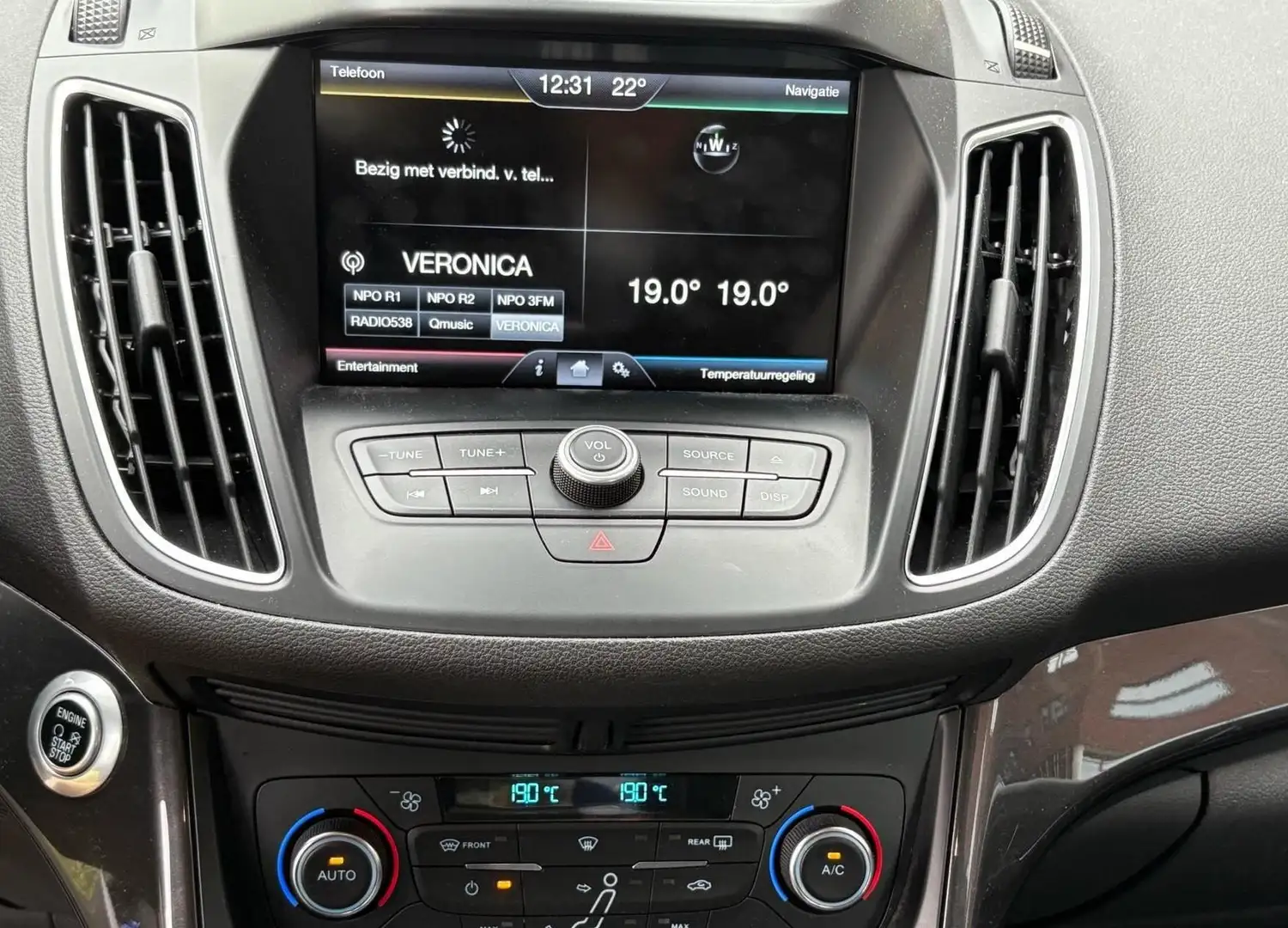 Ford C-Max 1.0 Titanium | VAN 1e EIGENAAR | TREKHAAK | Noir - 2