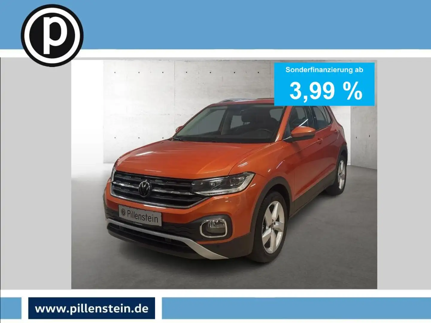 Volkswagen T-Cross STYLE 1.0 TSI DSG NAVI KAMERA LED 17" Orange - 1