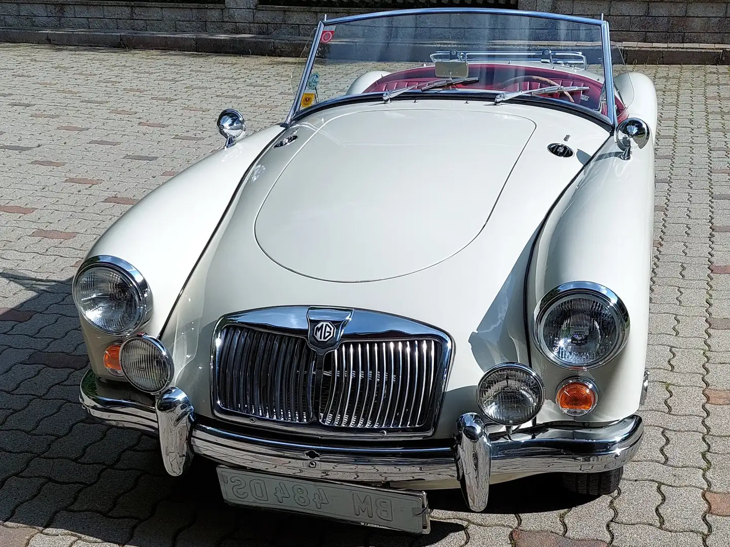 MG MGA Seater Bílá - 1