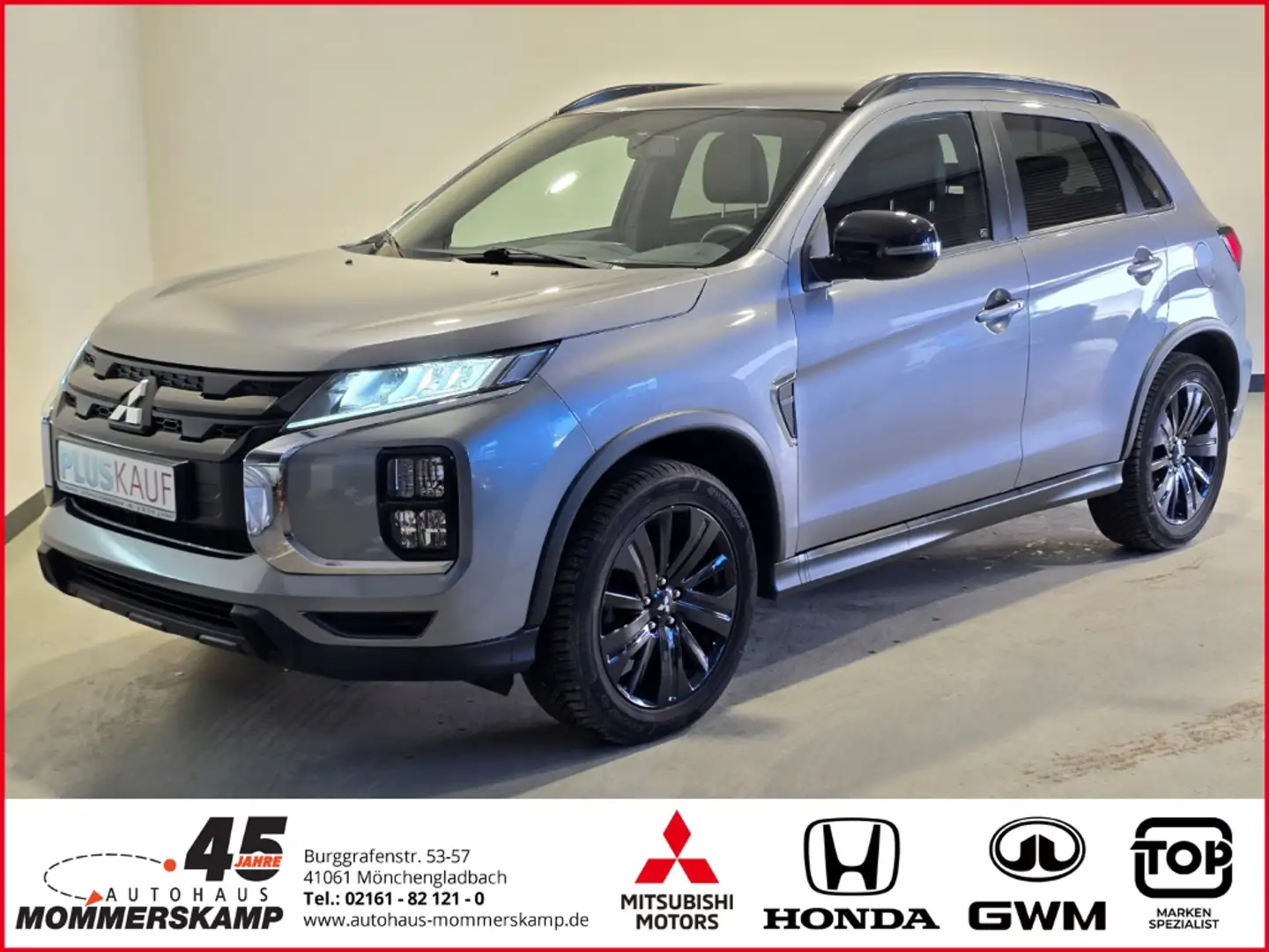 Mitsubishi ASX Spirit+ 2WD+Allwetter+Navi+Klima+Tempomat+Sitzhzg+ Gris - 1