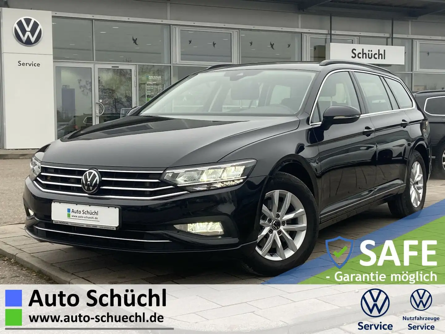 Volkswagen Passat Variant 2.0 TDI DSG Business NAVI+LED+KAM Schwarz - 1